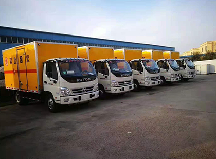 胡市镇爆破器材运输车